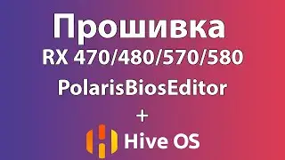 Как прошить видеокарты AMD Polaris 10 RX 470/480/570/580 через Hive OS в PolarisBiosEditor