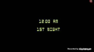 Five nights at freddy 3 demo night 1 and 2