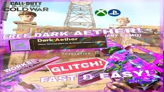 COD FREE DARK AETHER CAMO GLITCH! (CAMO GLITCH) *PATCHED* ZOMBIES GOD MODE GLITCH!