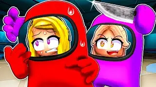 Trinity and Madison Play Crewmates!! Among Us on Roblox