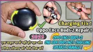 Oppo Enco Buds2 Fix One Earbuds Not Charging ✅ | how to repair oppo enco earbuds 2