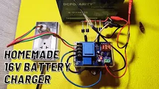 16V HOMEMADE BATTERY CHARGER