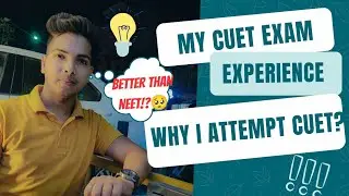 My First Cuet Exam 🤔🙄 || Why I'm quitting Neet 🤔 | Life of a Neet Aspirant