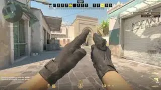 Playing CS2 on / Ryzen 7 3700X / RX 5700XT