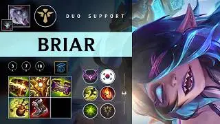 Briar Support vs Blitzcrank - KR Master Patch 26.07
