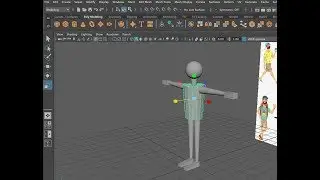 BLOCKING DE PERSONAJE 3D POSE T