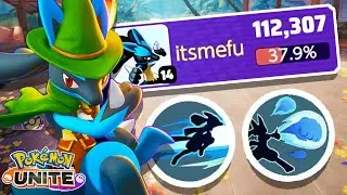 YOU MUST TRY THIS LUCARIO BUILD! (Pokemon Unite Lucario Guide)