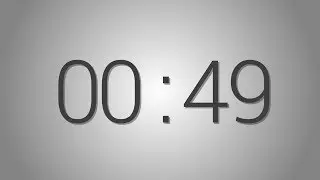 49 Seconds countdown Timer - Beep at the end | Simple Timer (forty-nine sec)
