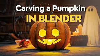 Blender Pumpkin Carving Tutorial