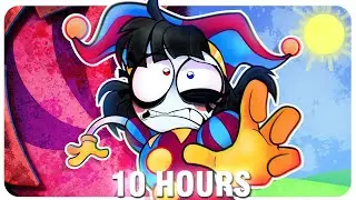 [10 HOURS]  Digital Hallucination 【The Amazing Digital Circus Song】