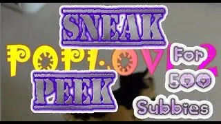 PopLove 2 Webkinz Music Video for 500 Subscribers!!!