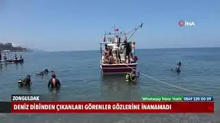 Deniz Dibinden Çıkanları Görenler Gözlerine İnanamadı!