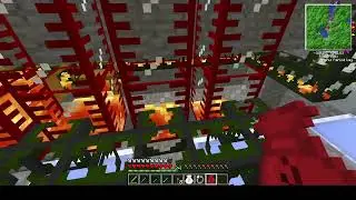 Tekkit Classic ASMR edition (no talking) #34, Finishing geothermal generator system