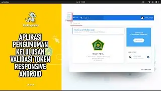 APLIKASI PENGUMUMAN KELULUSAN ONLINE VALIDASI TOKEN - FREE DOWNLOAD