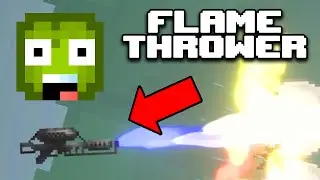 🔥 I used a FLAMETHROWER in Melon Playground