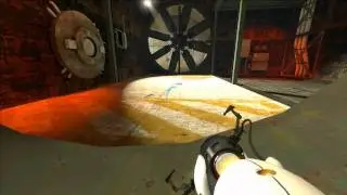 Breaking two fans in Portal