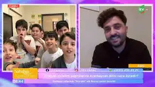 Azerbaycan ITV`de Yayinlanan Sabahiniz Xeyir Programina Konuk Olduk