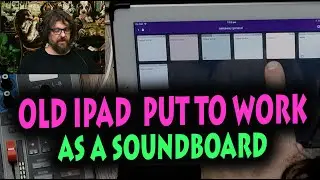 Use your Old ipad as a studio soundboard - for podcasting