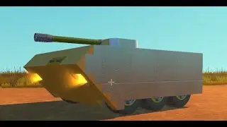 armored military 6x6 vehicle-Scrap Mechanic