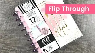 The Happy Planner 2020 GLAM GIRL flip through