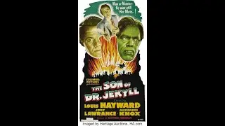 THE SON OF DR. JEKYLL 1951 - COLUMBIA SUPER 8mm SOUND