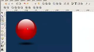 Inkscape. Эпизод 003 - Шар. Эффект объёма, радиальный градиент (Episode 003 – Globe)