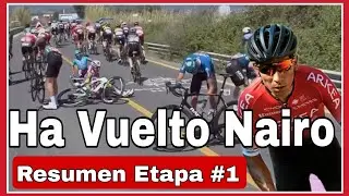 Ha vuelto Nairo Quintana hoy 🇹🇷 Tour de Turquia 2022 🇹🇷 Resumen Etapa 1