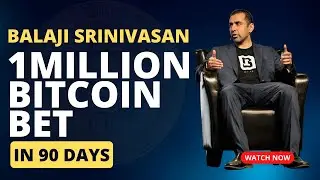 Bitcoin to $1 Million in 90 Days?! VC Balaji Srinivasan is Betting Big on Hyperinflation