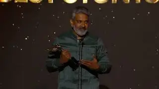 Best Stunts Acceptance: S.S. Rajamouli accepts for RRR
