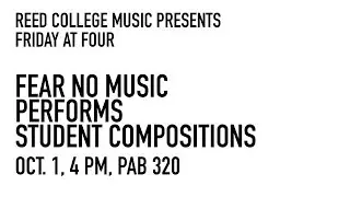 FearNoMusic performs Student Compositions