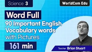 90 Important English Vocabulary Words with pictures I American Text Book Reading Science 3. FULL