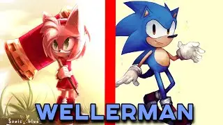 Sonic And Amy Rose|Wellerman #wellerman #sonic #sonamy #edit