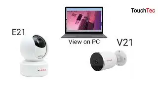 Online Remote live View of CP Plus WiFi Wireless CCTV Camera E21A / V21A on PC Laptop Desktop