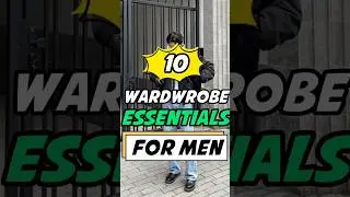 How to Build a Wardrobe | Wardrobe Essentials for Men #shorts #fashion #mensfashion