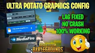 😈ULTRA POTATO GRAPHICS CONFIG FOR PUBG MOBILE 1.4 NEW ⚡UPDATE + NO CRASH  BOOMBAAM YT - PUBG LAG FIX