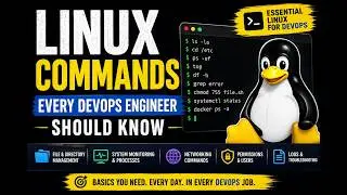 Linux Commands Every DevOps Engineer Should Know | Essential Linux for DevOps, SRE & Cloud Engineers