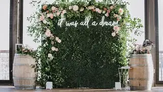 EASY DIY BACKDROP | BIRTHDAY/WEDDING/EVENT| QUICK HOW-TO TUTORIAL
