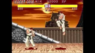 Street Fighter II: The World Warrior (Arcade) | Ryu vs. Ryu Glitch