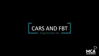 Cars and FBT