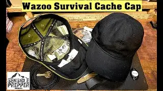 Wazoo Survival Cache Cap : Spy Stuff