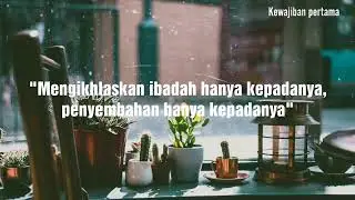 Mengikhlaskan ibadah kepada allah