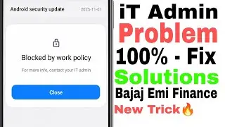 Fix it Admin Problem Solutions | Blocked By Work Policy 100% Solved | Blocked By Your IT Admin Fix 