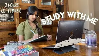 STUDY WITH ME | 2 Hours | Lo-Fi Music