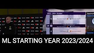 PES 2017 ML Starting Year Season 2023 2024