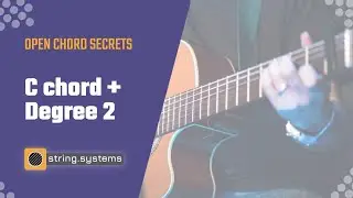 Elevate the C major chord - Adding the 2nd Degree