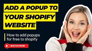 How to add popup to Shopify 2023 | Pop Convert Shopify