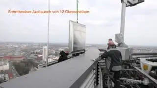 Lichtwerbeanlage am City-Hochhaus Leipzig – mit OSRAM Produkten