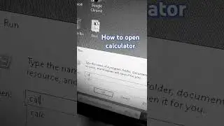 How to open calculator #calculator #trends #runcommand