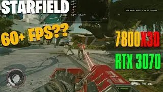 7800X3D & RTX 3070 - Starfield | 1080P All Settings
