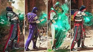 Mk1 - ALL ERMAC Taunts, Victory Poses and Voicelines